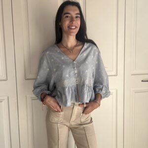 BLUSA OAXACA AZUL