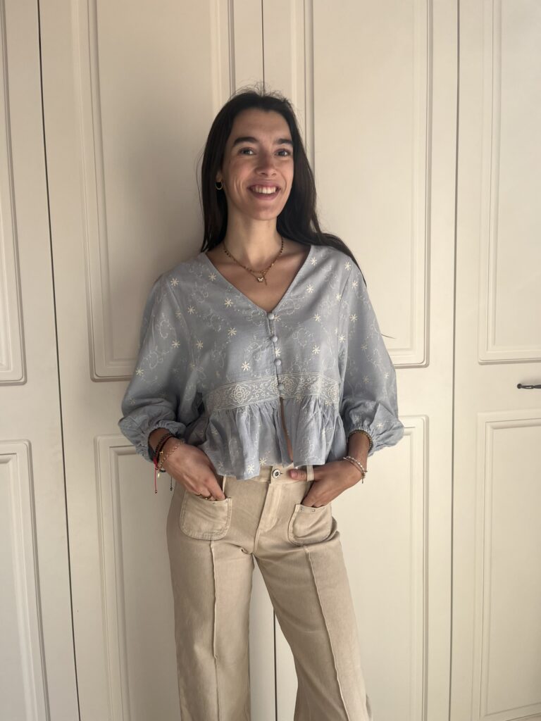 BLUSA OAXACA AZUL